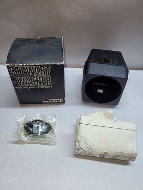 288f Stewart Warner Nos Pod Enclosure For Single 2-1/16 Inch Gauge - Usa Made