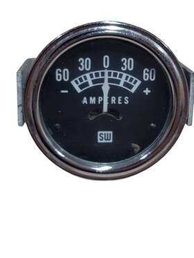 357x-s4amperes Stewart Warner 357x-s4 Amp Amperes Gauge 357x S4 Hot Rod Rat