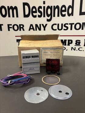 366-sp Stewart Warner New Audio Visual Warning Kit Safety Switch