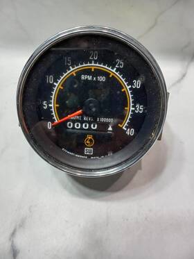 551axlc5 Stewart Warner Vtg Stewart-warner 4k Tachometer Untested Parts Repair Only Usa Made
