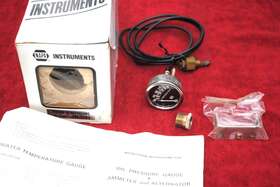 701-1103 Stewart Warner Nos Manual Water Temperature Gauge Install Kit Napa Orig 701-1103 Stewart Warner Nos Manual Water Temperature Gauge Install Kit Napa Orig