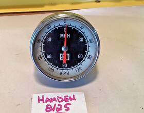 757-af Stewart Warner Vintage Speedometer Kph Mph #757-af Hot Rod Rat Gage Gauge