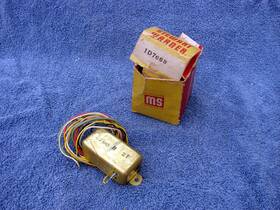 766b Stewart Warner Vntg Nos 1960s Tach Transmitter Sender 12v 6 Or 8 Cylinder