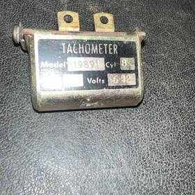 819891 Stewart Warner Vintage Tachometer Sending Unit 8 Cyl 6 And 12 Volt Tach Sender Sw