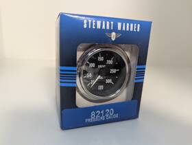 82120 Stewart Warner Vintage Drive Oil Pressure Gauge 2 1/16 Inch New