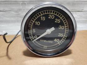 821707 Stewart Warner Vintage Sw Ford Truck 4000 Rpm Cable Drive Tach