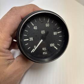 691dbz Stewart Warner 90163 Vintage Sw 2 5/8 Inch 100 Lb Oil Pressure Gauge Mechanical
