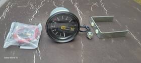 997-a Stewart Warner Stage 3 Iii Tachometer 9000 Rpm Tested Working Brackets