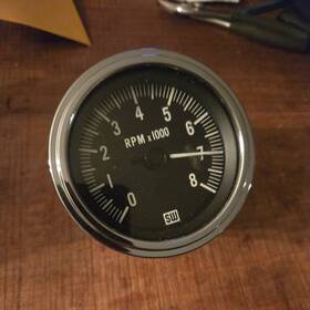 82170b Stewart Warner B2170 Vintage Tachometer Kit