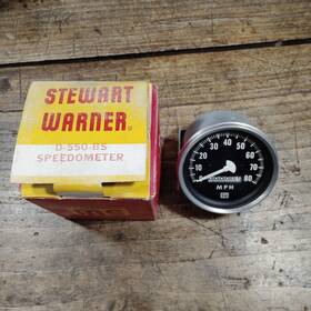 D-550-bs Stewart Warner Speedometer Open Box Never Used