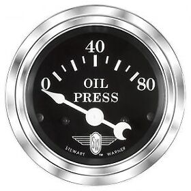 82474 Stewart Warner Gauge Oil Pressure