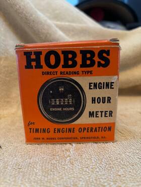 Mi-973 Stewart Warner Mi-960 Hobbs Engine Hour Meter Volts Model Vintage Mi-973 Stewart Warner Mi-960 Hobbs Engine Hour Meter Volts Model Vintage
