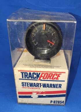 P-82854 Stewart Warner Vintage Nos 1980s 8000 Rpm Pedestal Cup 2-1/2 Inch Mini Tachometer
