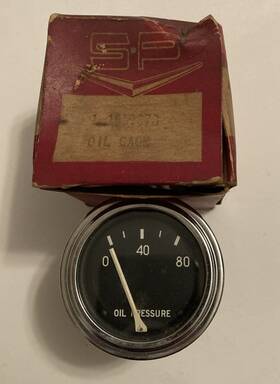 1539878 Studebaker Oil Pressure Gauge 1956-61 Hawk - Untested But Very Good