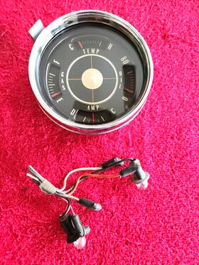 436305 Studebaker 1963 64-66 Gauge Cluster Instrument Speedometer Nice 436305 Studebaker 1963 64-66 Gauge Cluster Instrument Speedometer Nice
