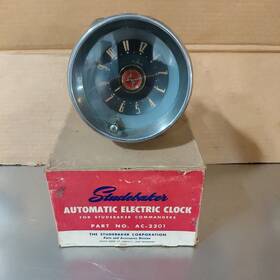 Ac-2201 Studebaker 1951 1952 Commander Dashboard Electric Clock Ac-2201 Studebaker 1951 1952 Commander Dashboard Electric Clock