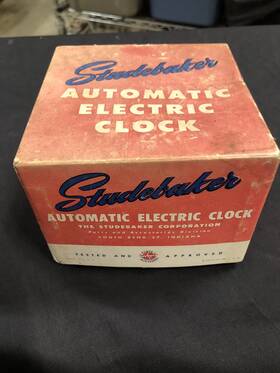 Ac-2835 Studebaker 1957 Dashboard Electric Clock Ac-2835 Studebaker 1957 Dashboard Electric Clock