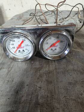 Sum-g2972 Summit Racing Gauge Kit 2 5/8 Inch Water Temperature Oil Pressure