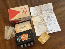 Eb12a Sun Nos Tachometer Transmitter Magneto 8 Cyl Eb 12 A Complete With Box Gasser
