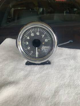 897-1210 Sun Electric Corporation Vintage Mach 8k Rpm Tach. Tachometer Gauge Gasser Hotrod Rat Muscle Glass 897-1210 Sun Electric Corporation Vintage Mach 8k Rpm Tach. Tachometer Gauge Gasser Hotrod Rat Muscle Glass