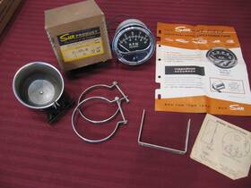 Fz-108-n Sun Electric Nos Tachometer 8 Cylinder 10 000 Rpm 1965