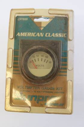Cp7935....nos....see Sunpro Cp7935 Vintage Voltmeter Gauge Kit # Photos