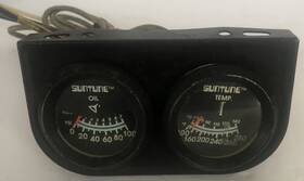Cp7982 Suntune Oil Pressure And Temp 2 Gauge #cp7982 Cars Trucks Vans Cp7982 Suntune Oil Pressure And Temp 2 Gauge #cp7982 Cars Trucks Vans