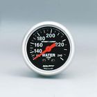 Sweep.120-240 Auto Meter Mechanical Water Temp Gauge Full