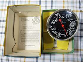 6203f Taylor Altimeter Barometer Inch Tells How High The Hills Deep Valleys 6203f Taylor Altimeter Barometer Inch Tells How High The Hills Deep Valleys