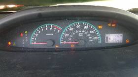 257-54268 Toyota Speedometer Cluster Sedan Mph Without Amber Dial Fits 10-12 Yaris 235146