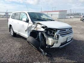 257-55307 Toyota Speedometer Cluster Vin A 5th Digit 4 Cylinder Fits 11-12 Highlander 1997423