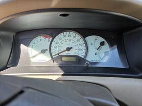 8380002690 Toyota Used Speedometer Gauge Fits 2004 Corolla Cluster Only Mph White Face Bla
