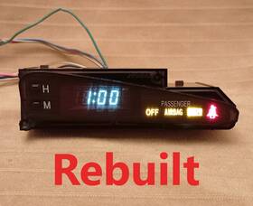 83910-02100 Toyota 03-08 Matrix Digital Dash Clock Display Rebuilt