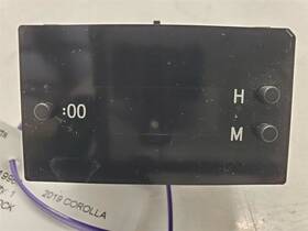 83910-12650 Toyota Corolla Le Digital Clock 2016-2019 Oem 83910-12650 Toyota Corolla Le Digital Clock 2016-2019 Oem