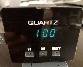 27871 Toyota 83910 89106 84-89 4runner Pickup Truck Quartz Digital Dash Clock Oem