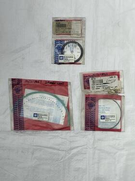 391029 Trim Parts 1955 1956 1957 Chevrolet Corvette Clock Speedometer Accessory Clean Lens Lot