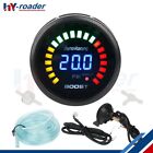 Hy107899de Turbo Boost Gauge Car Meter Yellow 6 Pcs Green 7 Red 15 45psi