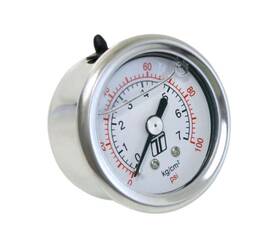 Turbosmart 9329677007015 Fpr Gauge 0-100psi Liquid Fill