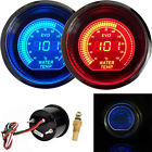 Unbranded 2 52mm Digital Led Water Temp Temperature Gauge Black For Car Auto 714046682709