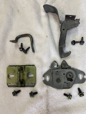 15-v-73 Valiant Mopar 1973 Plymouth Trunk Latch Hood Safety Hardware Ship Free