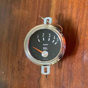 19004373 Vdo Oil Pressure Gauge Bmw Porsche Mercedes Audi Vw 12v Bar Kp/cm2