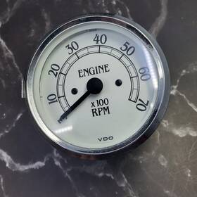 333-708 Vdo Vintage 3 1/2 Inch Tachometer 7000 Rpm