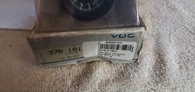 370-101 Vdo 370 101 Automotive Clock Quarz Made In Germany Very Rare