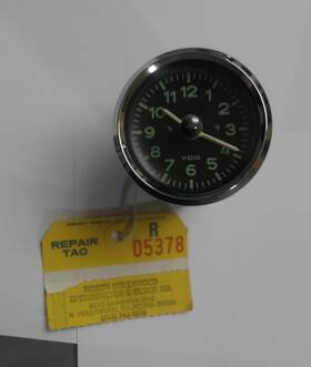 644.741.701.11 Vdo Porsche 356 B/c 6v Clock - Recently Restored Part #