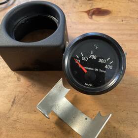 Vdo310012 Vdo Gauges 231-002 Vision Black 2-1/16 Inch Oil Temperature Gauge 90-400f And Mountings