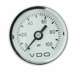 V1-5300-3 Vdo Oil/fuel Pressure Mini Psi Gauge 1-1/2 1/8 X 27 Npt V153003 Fits Vw Air Co