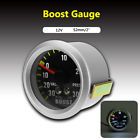 Vhb054857 Matcc Universal Carbon Fiber Mechanical Car Boost Vacuum Gauge Meter