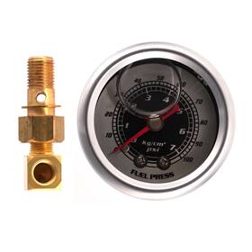 Fpg46055 Vms Racing Silver 0-100 Psi Fuel Pressure Gauge Liquid Filled 1/8 Npt Fits Honda Acura Fpg46055 Vms Racing Silver 0-100 Psi Fuel Pressure Gauge Liquid Filled 1/8 Npt Fits Honda Acura