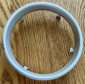 113957371c Volkswagen Beetle Vw Type 1 Speedometer Silver Ring 1958-1970 Bug Oem Origin