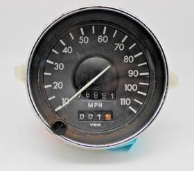 311957033c Volkswagen 1973 Vw Type 3 - 110 Mph Speedometer